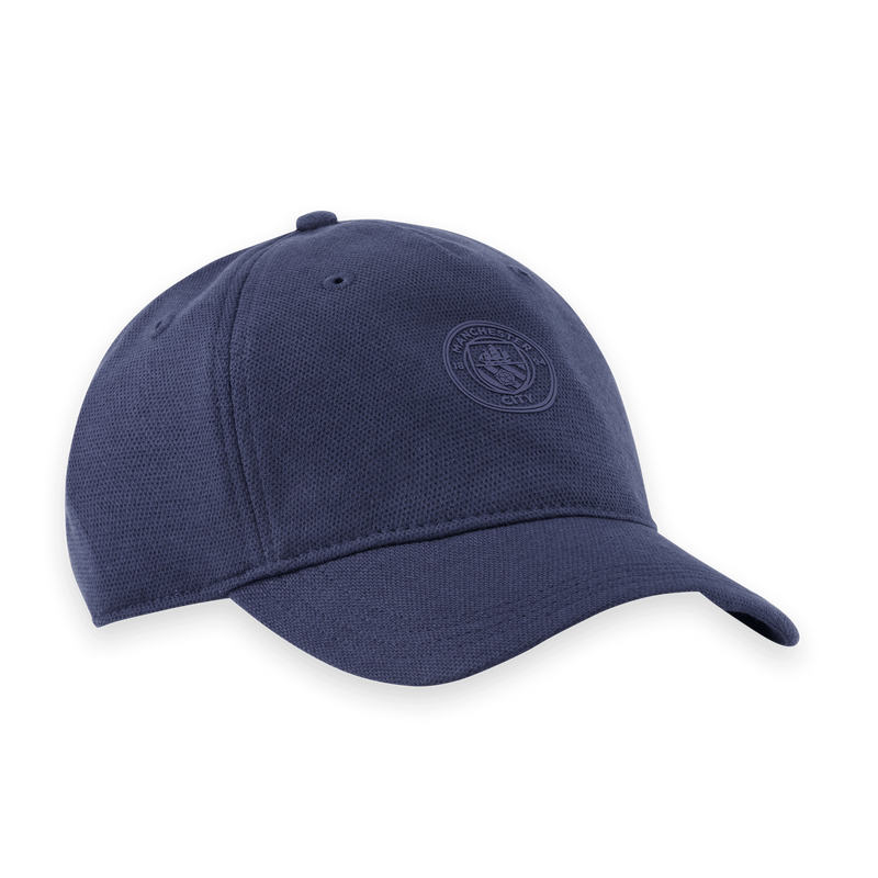 MCFC BB CAP MONOCHROME - navy